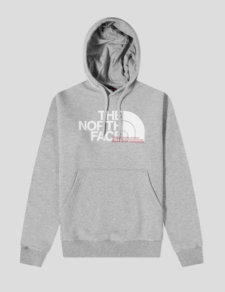 Sudadeira THE NORTH FACE coordenates hoodie tnf light grey heather